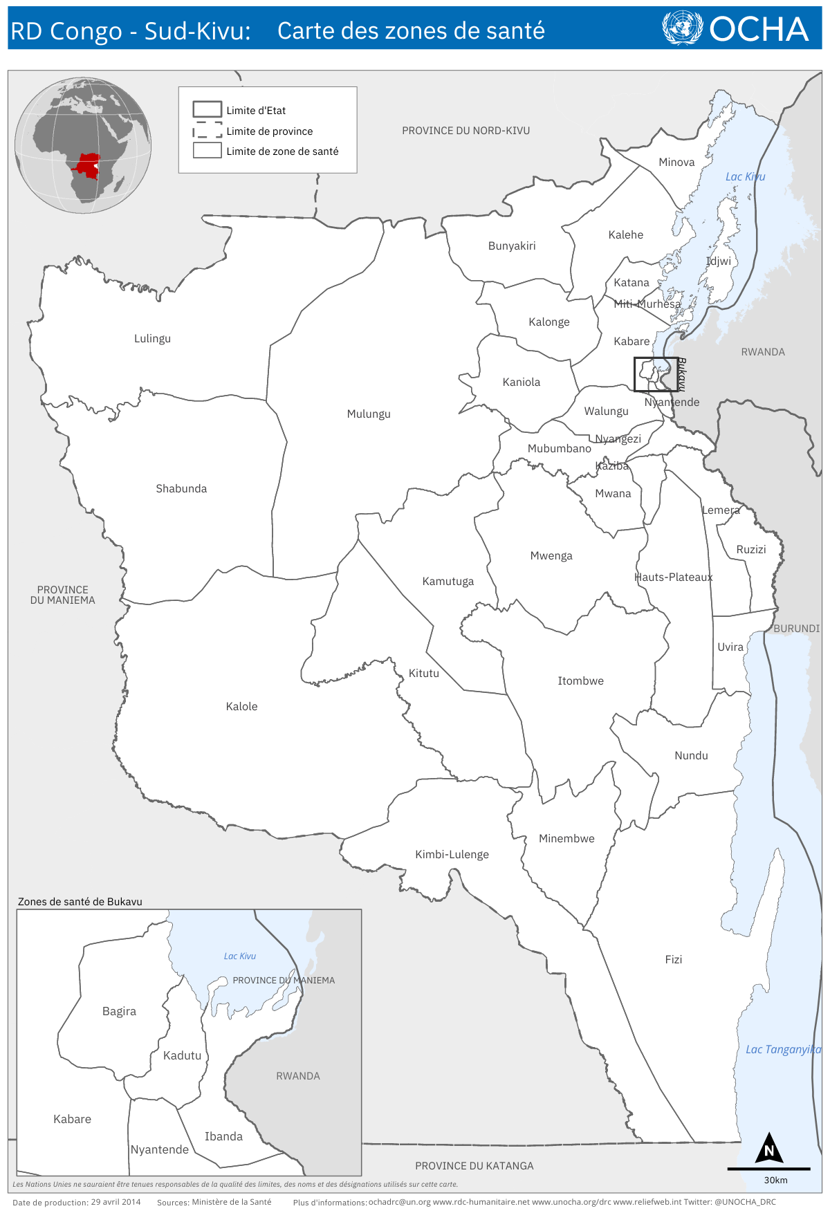 Kaart (Itombwe, Minembwe, Nundu)